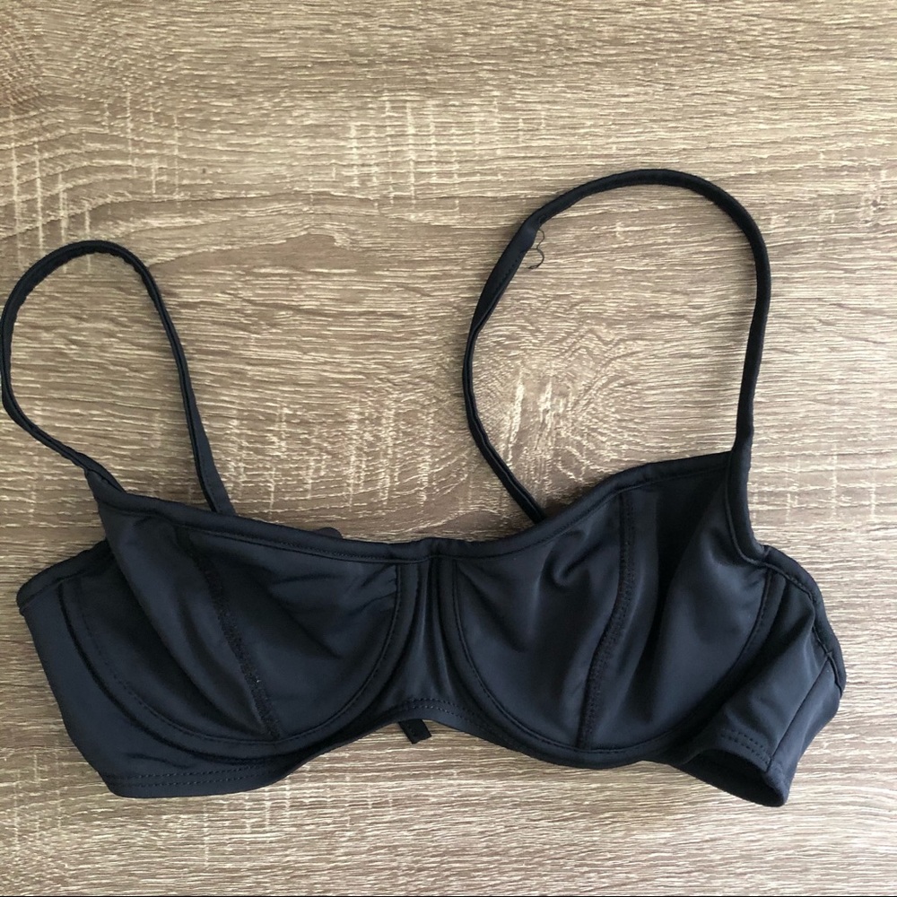 Young & Reckless Black bikini top